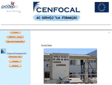 Tablet Screenshot of cenfocal.drealentejo.pt